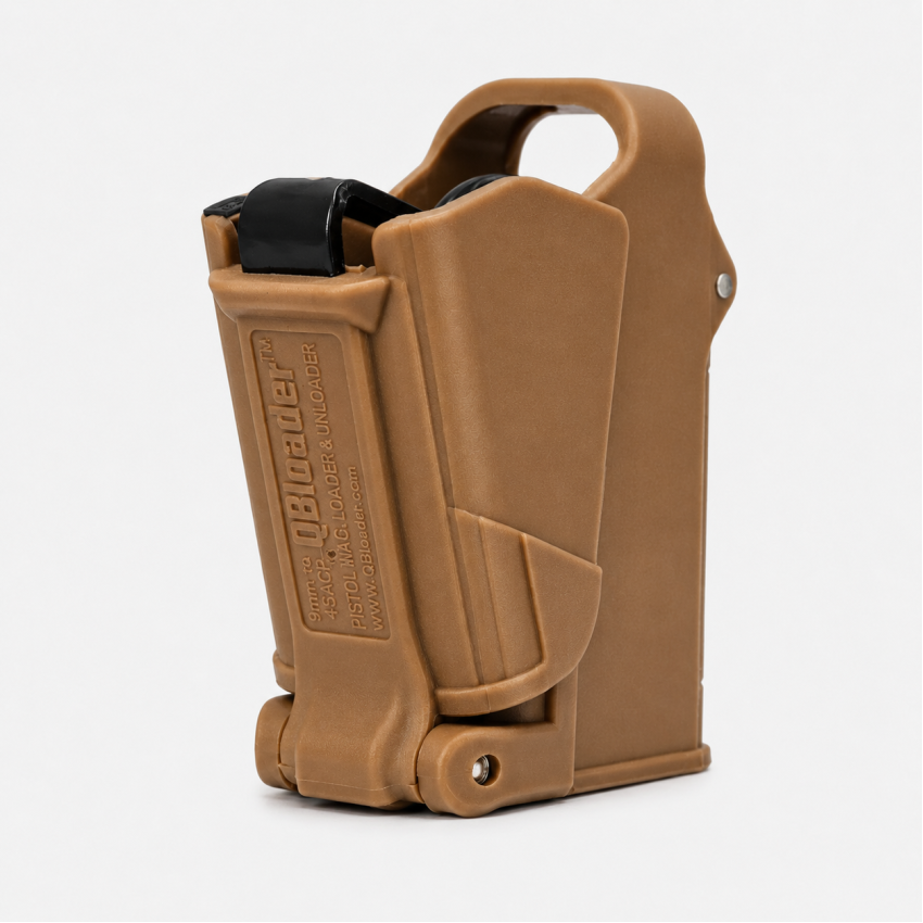 Спидлоадер магазинов QBloader от 9mm до .45 ACP-Brown