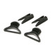 Кріплення для маски Ops-Core 36mm Goggle-Swivel Clips with Shoes Rail Adapter