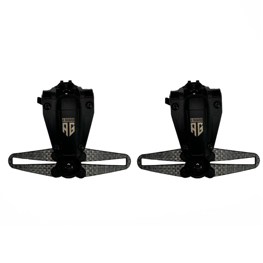 Універсальне кріплення для активних навушників на рейки ARC - NeckFlip Helmet Rail Mount Kit 2.0 (BLK)