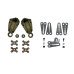 Универсальное крепление для активных наушников на рельсы ARC - NeckFlip Helmet Rail Mount Kit 2.0 (TAN)