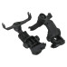 Крепление для наушников Walker's Razor на рельсы ARC - NeckFlip Helmet Rail Mount Kit (BLACK)