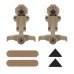 Кріплення на рейці ARC для навушників Ops-Core AMP Helmet Rail Mount Kit