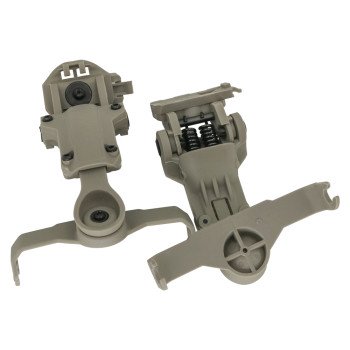 Крепление для наушников Walker's Razor на рельсы ARC - NeckFlip Helmet Rail Mount Kit (TAN)