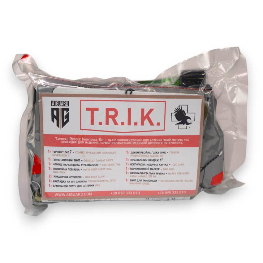 Набор комплектующих для аптечки A1G TRIK IFAK Resupply Kit