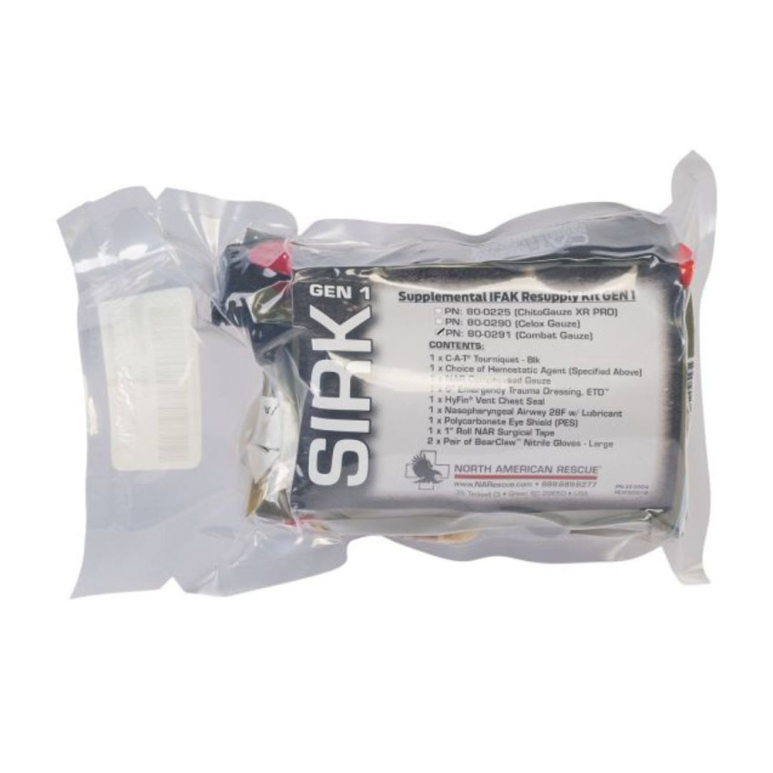 Набір комплектуючих для аптечки NAR Supplemental IFAK Resupply Kit (SIRK) Gen 1  