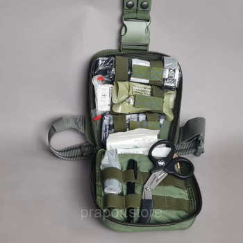 Індивідуальна аптечка першої допомоги IFAK LBT Assault Kit CCRK NATO (олива)