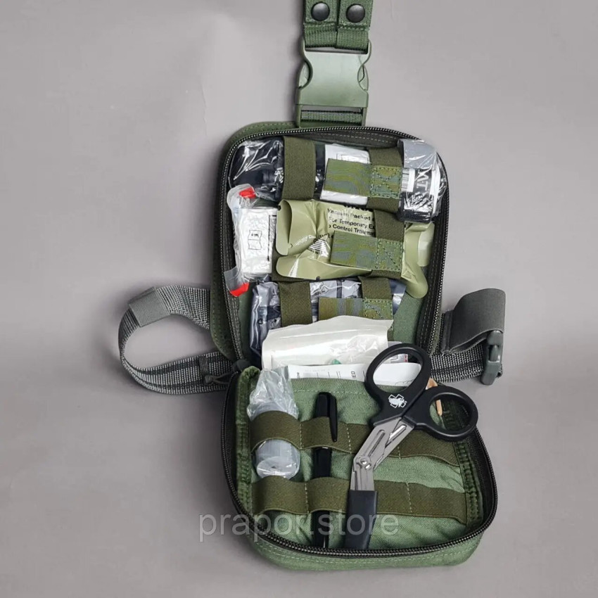 Індивідуальна аптечка першої допомоги IFAK LBT Assault Kit CCRK NATO (олива)