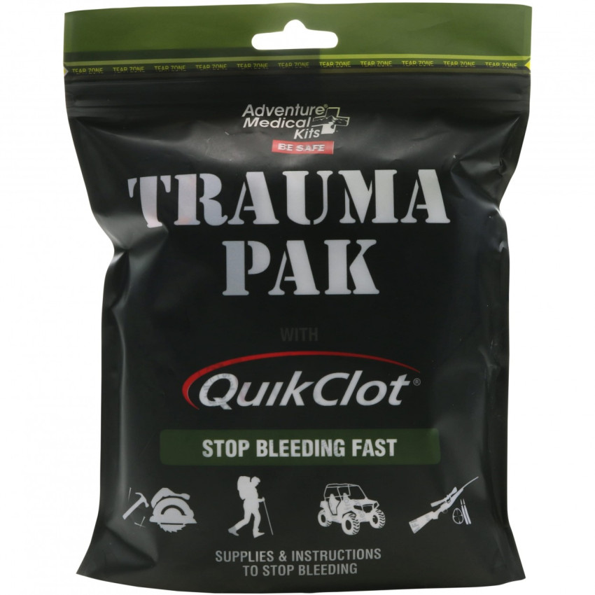 Туристическая аптечка Trauma Pak with QuikClot