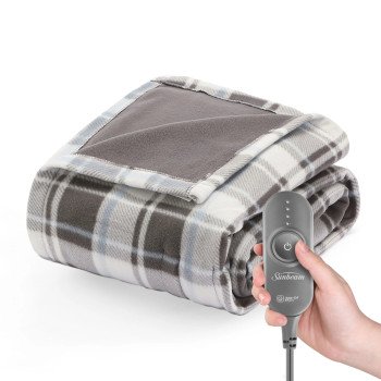 Електроковдра Buffalo Plaid Microplush Electric Heated Throw