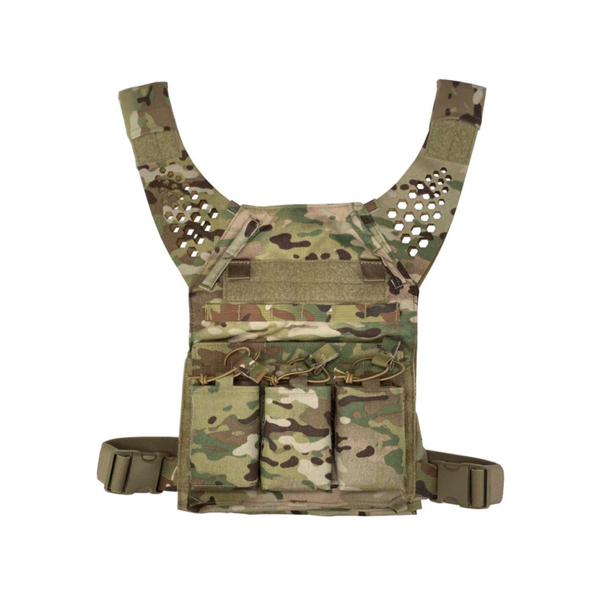 Плитоноска плейт керріер Eagle Tactical Active Shooter Response Plate Carrier, Multicam + Підсумок на 3 магазини Eagle Industries Removable Front Flap (NSN 8465-01-682-8290)