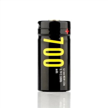 Аккумулятор Soshine CR123 (16340) 3.7 V 700 mah Li-Ion с защитой и microUSB