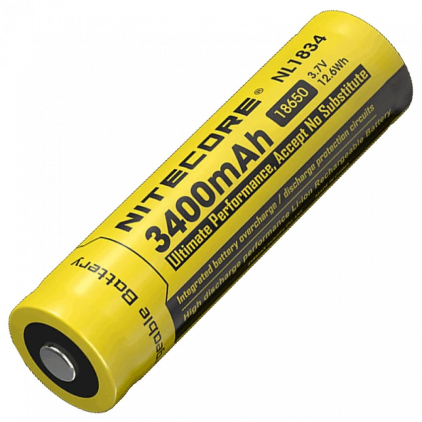 Акумулятор 18650 (3400mAh) Nitecore NL1834