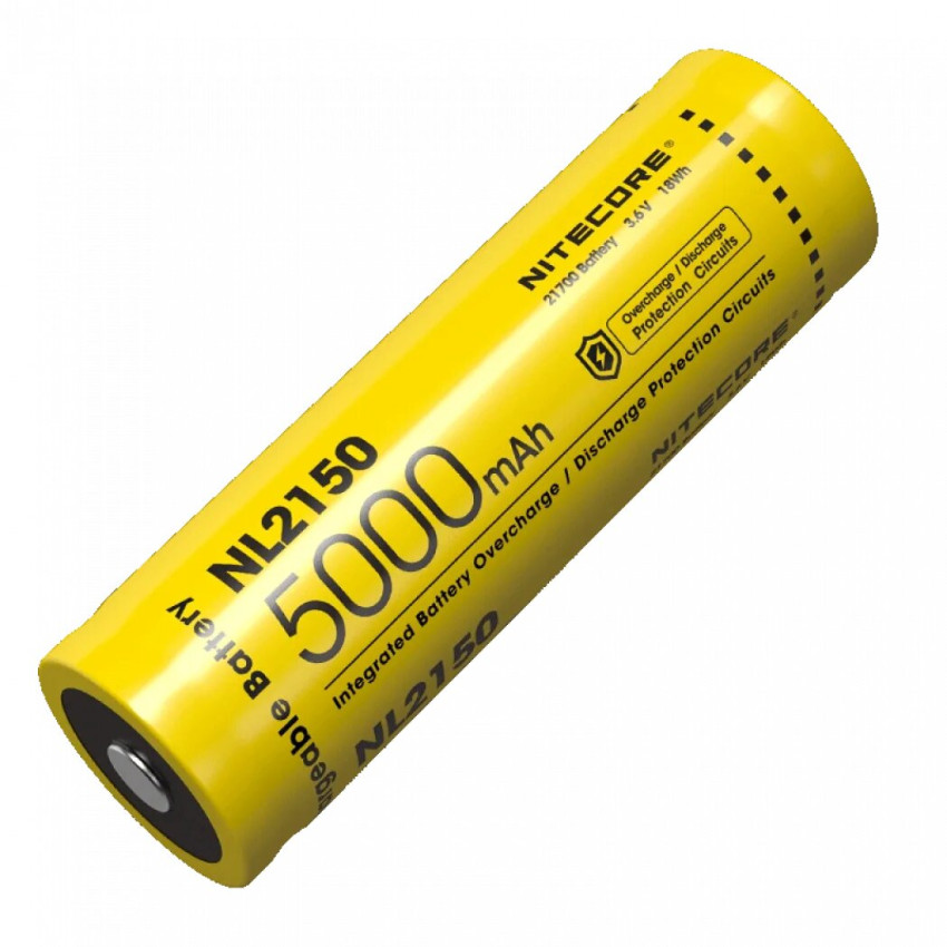 Аккумулятор 21700 (5000mAh) Nitecore NL2150