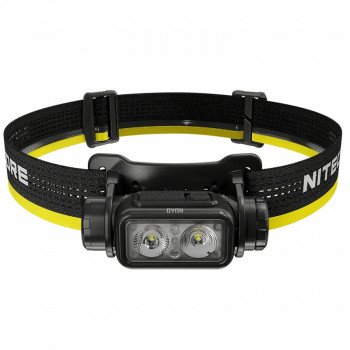 Фонарь налобный Nitecore NU40 (Белый + Красный LED, 1000 люмен, 9 режимов, 1x18650, USB-C, датчик приближения)