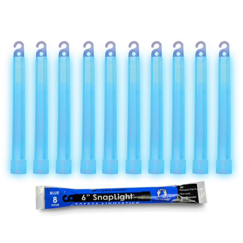 Химический источник света Cyalume SnapLight 6" Blue 8 часов