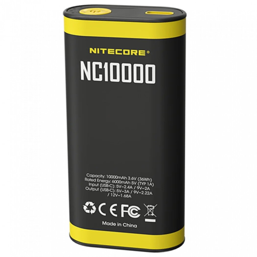 2в1 - Power Bank + фонарь Nitecore NC10000 (20w, QC 3.0, 10000mAh) 2в1 - Power Bank + фонарь Nitecore NC10000 (20w, QC 3.0, 10000mAh)