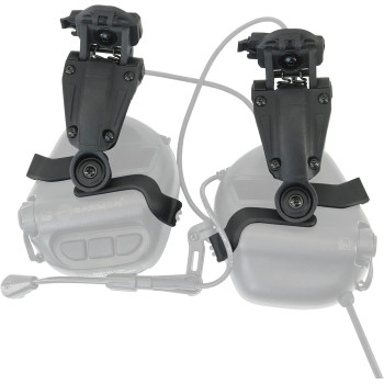 Кріплення для навушників Earmor на рейки ARC - NeckFlip Helmet Rail Mount Kit (BLK)