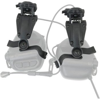 Кріплення для навушників Earmor на рейки ARC - NeckFlip Helmet Rail Mount Kit (BLK)