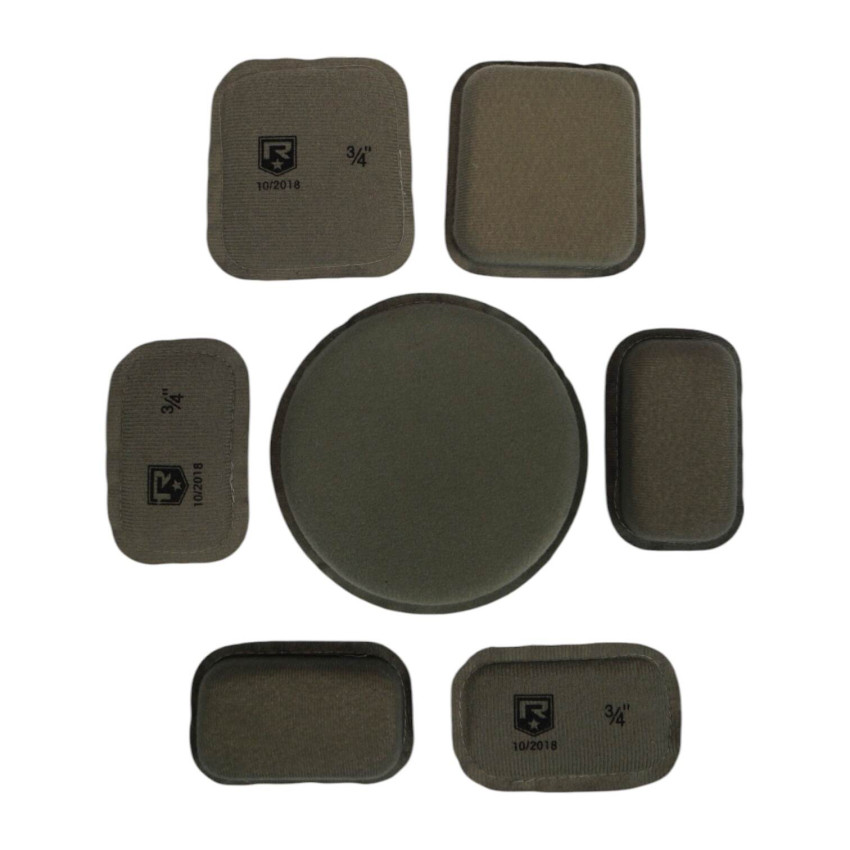 Подушки комфорту Revision Helmet Pads, 3/4" - Grey