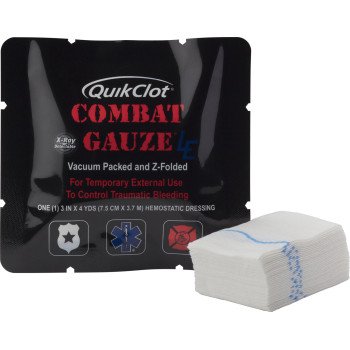 Гемостатический бинт QuikClot Combat Gauze LE