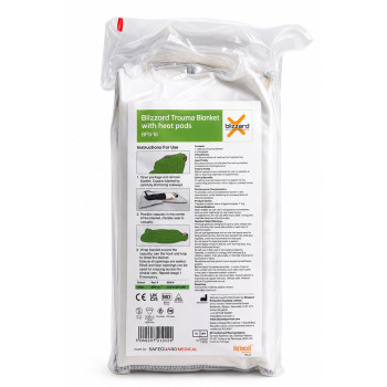 Термоковдра Blizzard Trauma Blanket BPS-16 з 4 активними нагрівальними елементами