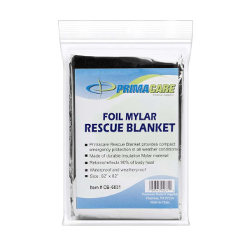 Термоковдра рятувальна Prima Care Emergency Mylar Thermal Blanket