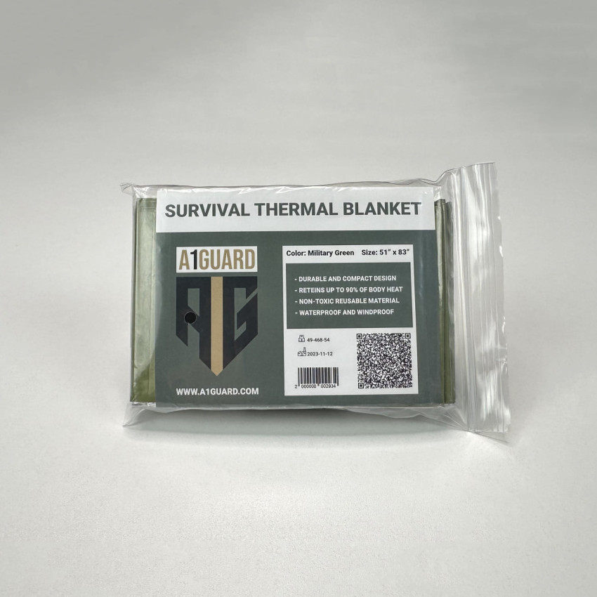 Термоодеяло A1G Survival Blanket - OD Green