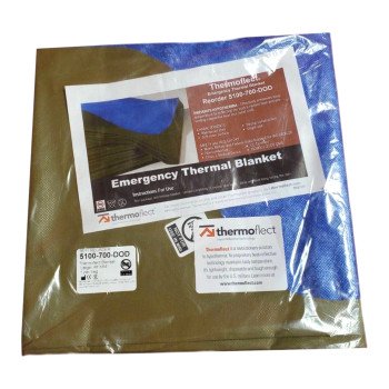 Термоковдра THERMOFLECT Emergency Thermal Blanket EMS, Survival, Go Bag 48" X 84"