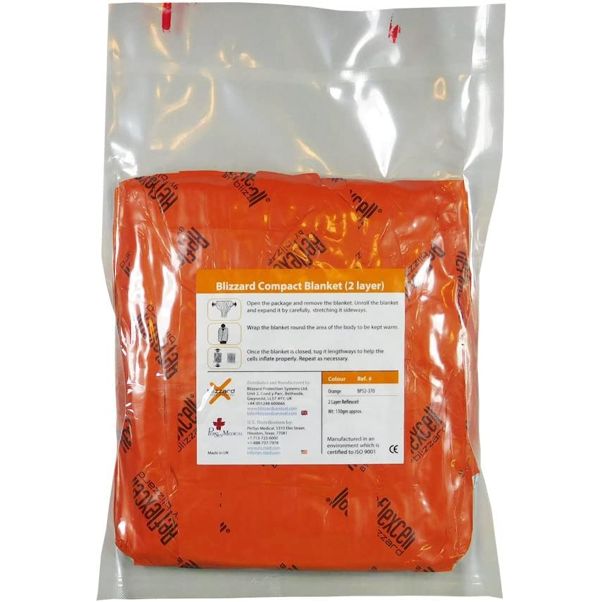 Термоодеяло Blizzard Compact Blanket BPS2-370 Orange Термоодеяло Blizzard Compact Blanket BPS2-370 Orange