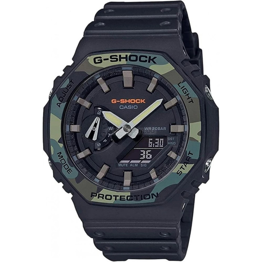 Часы противоударные водонепроницаемые Casio G-Shock GA-2100SU-1ADR