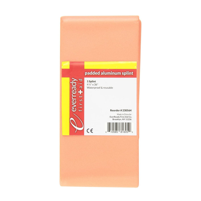 Шина алюмінієва із спіненим покриттям Ever Ready First Aid Padded Aluminum Splint
