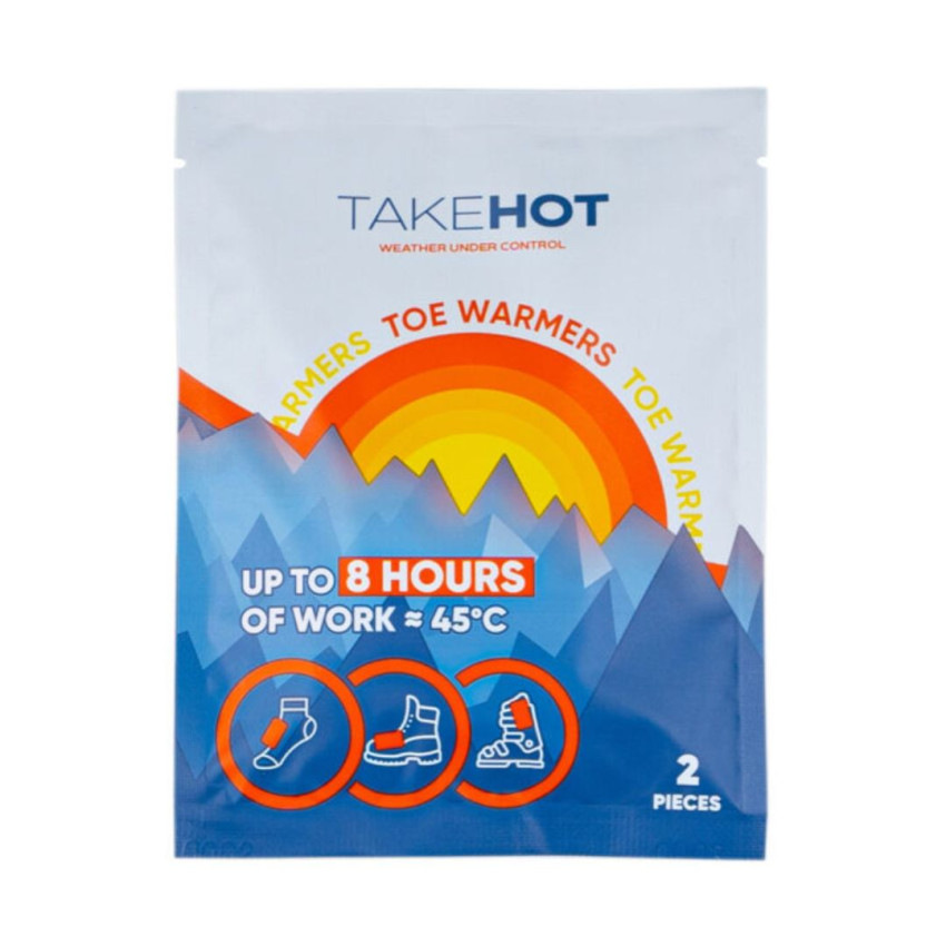 Грелка для ног химическая TakeHot For Toe Warmer, 2 шт