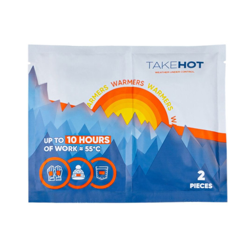 Грілка для рук хімічна (кишенькова) Take Hot For Hands Warmer, 2 шт