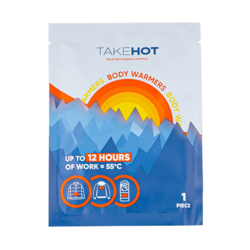 Грілка для тіла хімічна Take Hot For Body Warmer, 1 шт Грілка для тіла хімічна Take Hot For Body Warmer, 1 шт