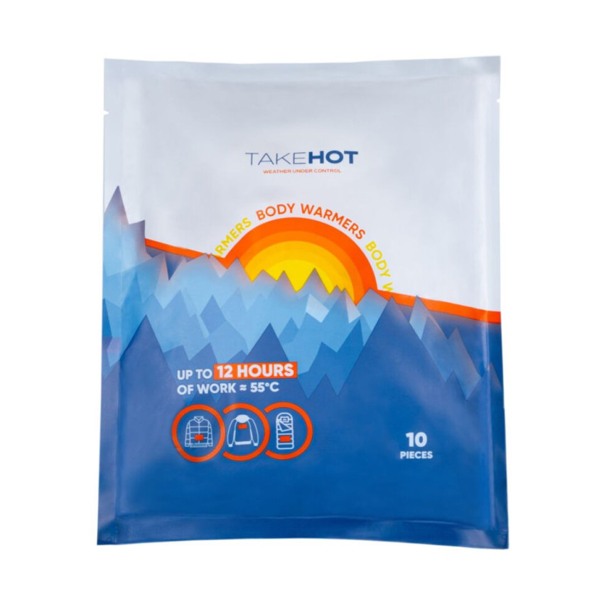 Грелки для тела химические Take Hot For Body Warmer, 10 шт