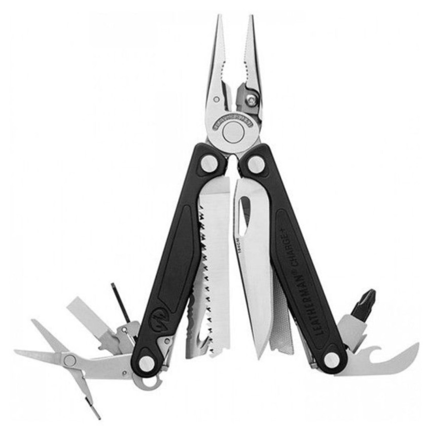 Мультитул Leatherman Charge Plus, синтетичний чохол, метричні біти, 832516