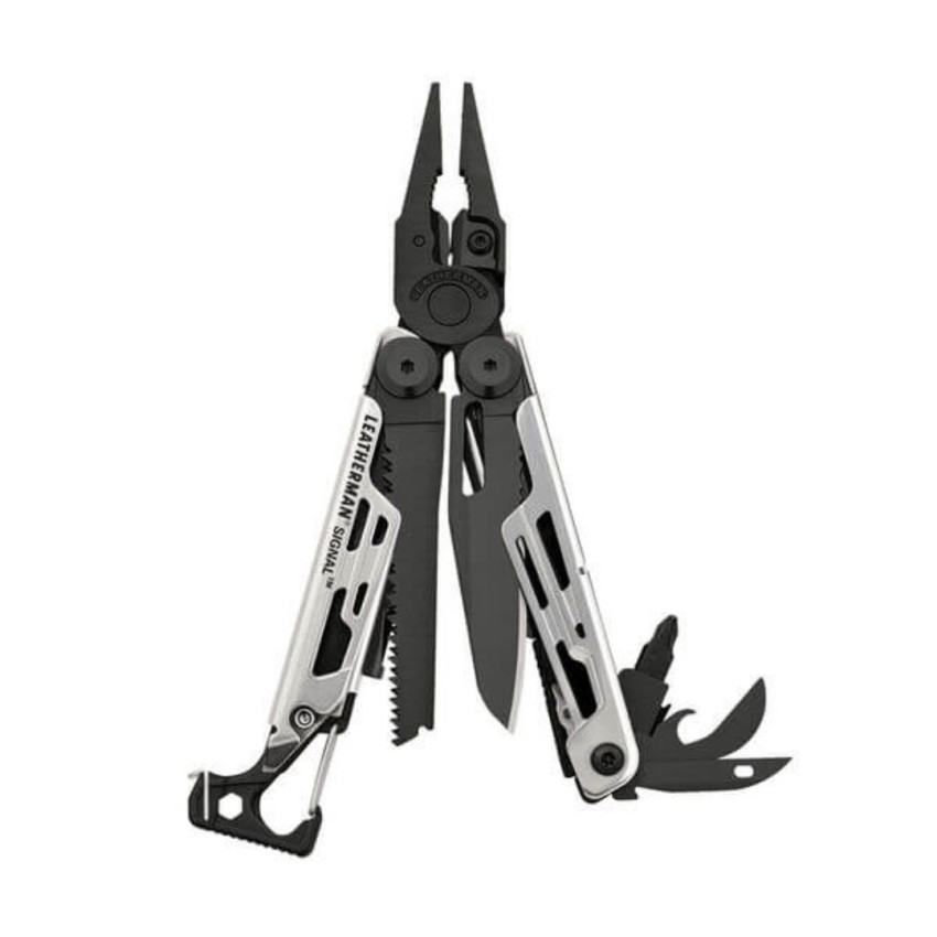 Мультитул Leatherman Signal Steel & Black + чохол 832625
