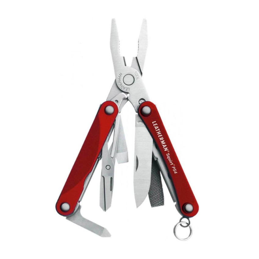 Мультитул Leatherman Squirt PS4 Red, 831227