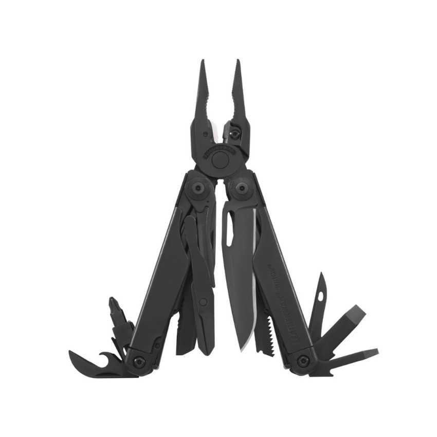 Мультитул Leatherman Surge Black + чехол Molle, 831333