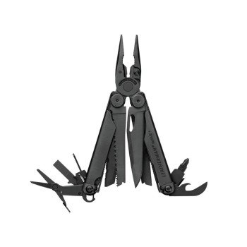 Мультитул Leatherman Wave Plus Black + чехол, 832526