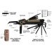 Мультитул для ухода за орудием Real Avid Gun Tool Pro + чехол