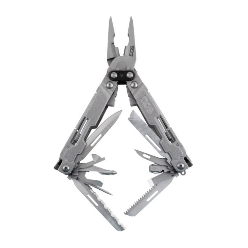 Мультитул SOG PowerAccess Deluxe w/ Fabric Sheath + Hex Bit Kit, PA2001-CP