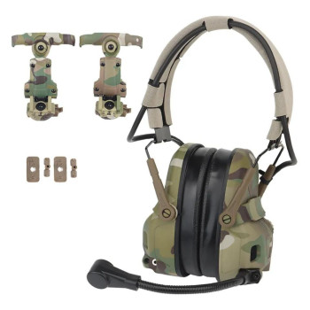 Наушники тактические активные Elite Recon
