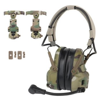 Наушники тактические активные Elite Recon