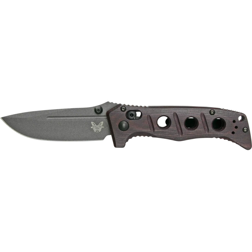 Ніж Benchmade Sibert Mini Adamas, бордо, Limited 273BK-2201
