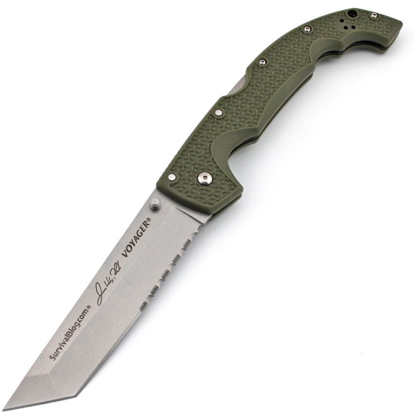 Нож Cold Steel Rawles Voyager XL Tanto, Serrated (Replica) Нож Cold Steel Rawles Voyager XL Tanto, Serrated (Replica)