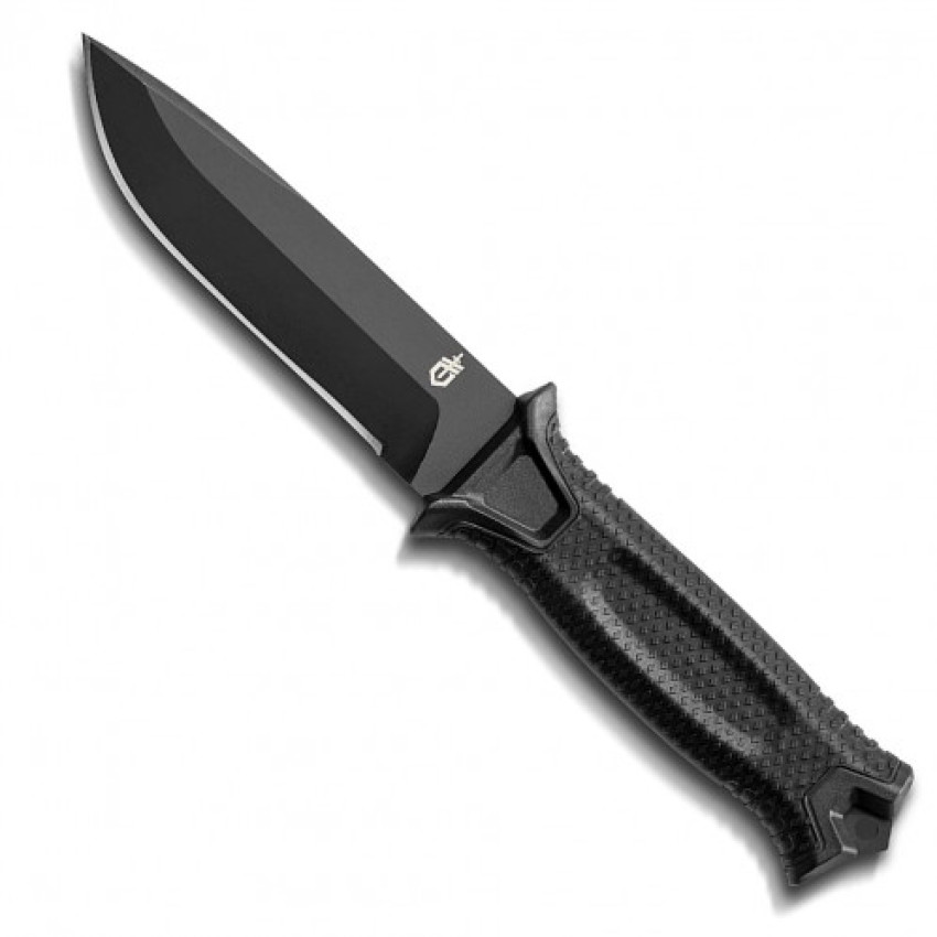 Нож Gerber Strongarm Fixed Blade Fine Edge, Black, Plain Edge, 31-003654