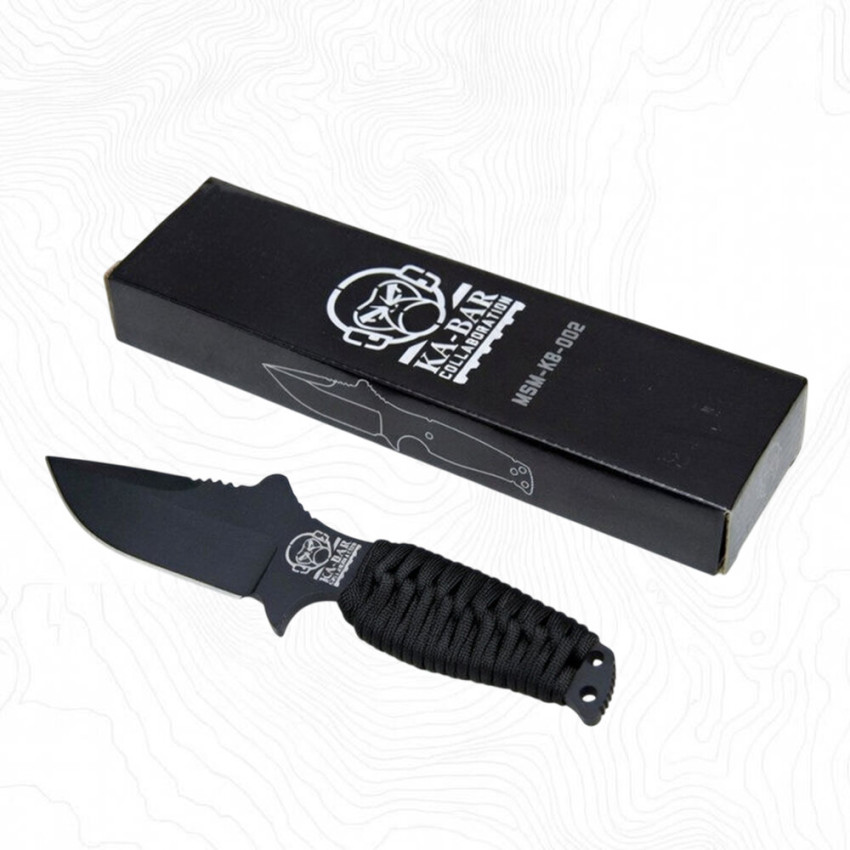 KA-BAR MSM Knife 002 RAW - Black