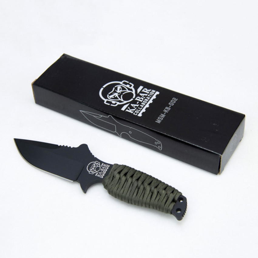 KA-BAR MSM Knife 002 RAW - OD Green