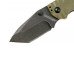 Ніж кишеньковий Kershaw Shuffle II олива, Tanto, Blackwash, Olive, 8750TOLBW